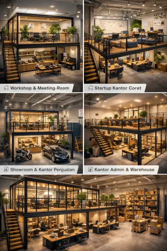 Mezzanine Ruang Kantor di Cibeunying Kidul