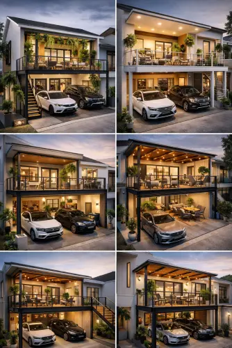 Mezannine Teras Rumah Keren di Cibeunying Kidul